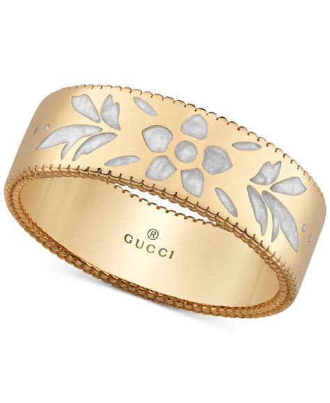 gucci icon 18k ring|Gucci watch multi colored ring.